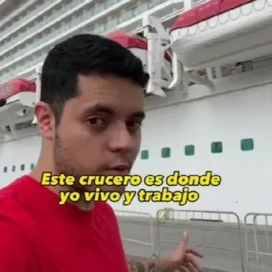 [Video] Colombiano que trabaja en crucero en Europa reveló dura realidad detrás del lujo