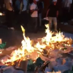 Quemas de votos y asonadas en varios municipios del Cauca, la noche después de elecciones