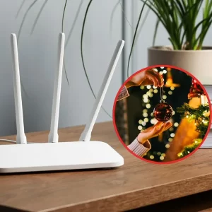 Cómo afectan los adornos navideños la señal de su módem: ojo con la velocidad del Internet
