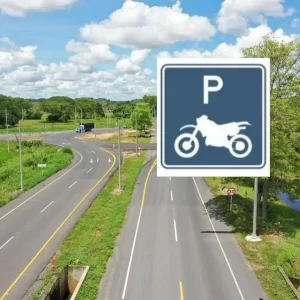 Qué significa la señal azul con una moto y una P: Mintransporte puso a rodar nuevas reglas
