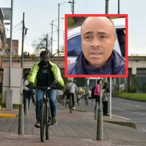 “¿Qué enseña?”: ciclista y profesor de conducción no manejaron los nervios y armaron pelea