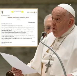 Publican testamento que dejó el papa Francisco: escribió última voluntad sobre dinero