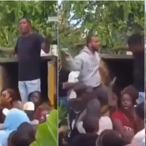 Cobradiario intentó frenar entierro por deuda de fallecido: insólita escena quedó en video