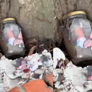 Extraño hallazgo en medio de la calle causó conmoción: fotos, hilos y alfileres