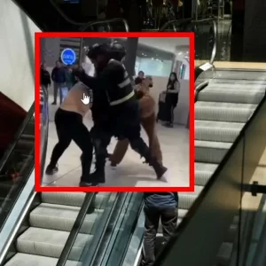 Mujer dejó abandonado a su bebé mientras peleaba con otra mujer en pleno centro comercial