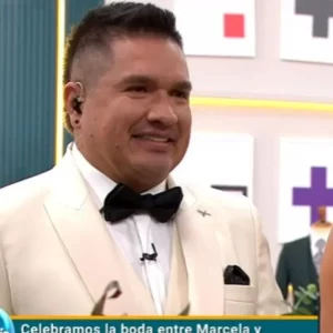 Boyacomán y su esposa se volvieron a casar y en televisión en vivo: “Estoy nervioso”