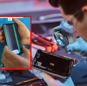 Técnico de celulares fue a reparar un teléfono y quedó atónito al destaparlo: “Me va a matar”