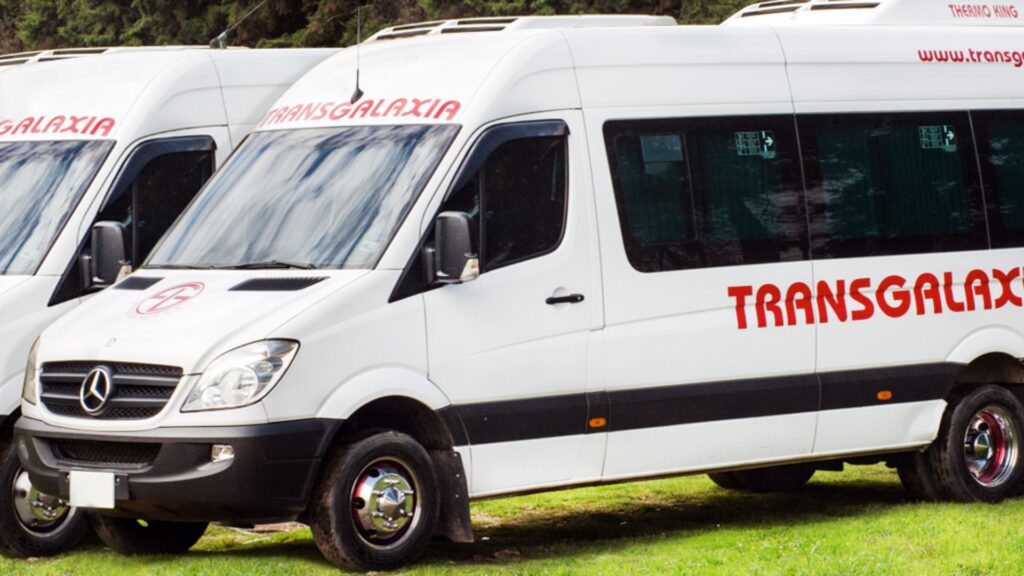 Bus Transgalaxia / Página Transgalaxia