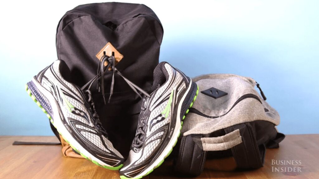Maleta con rombo / Captura de pantalla de video Business Insider