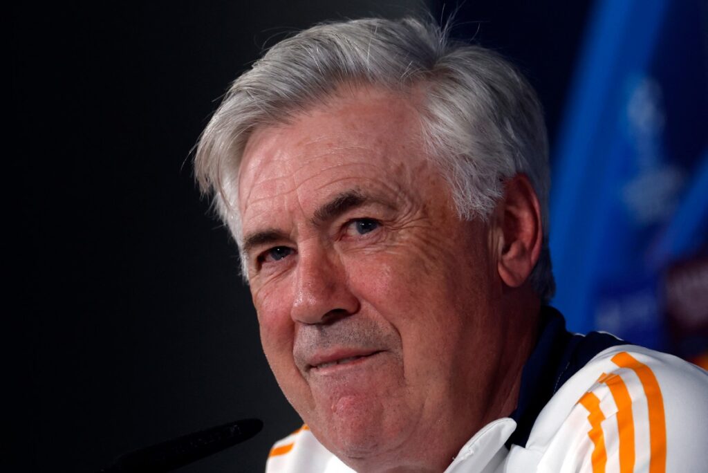 Carlo Ancelotti, técnico del Real Madrid / AFP