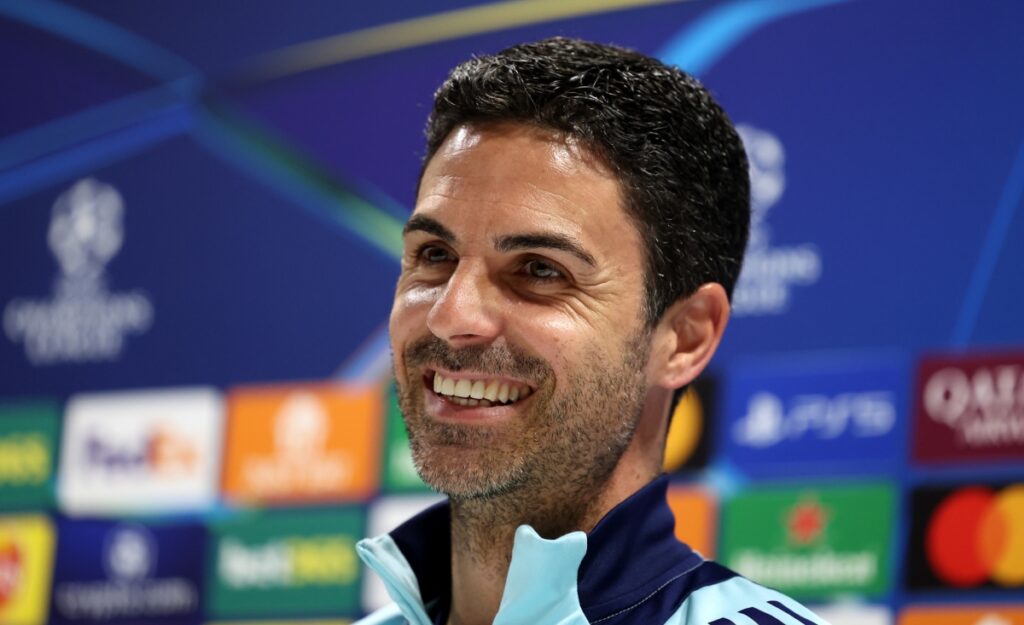 Mikel Areta, entrenador del Arsenal / Getty Images