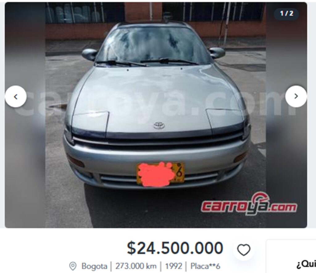 Toyota Celica en venta.
