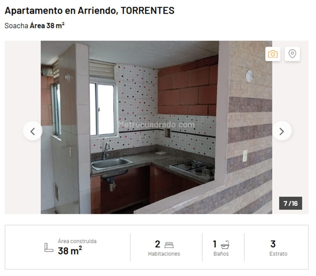 Arriendo económico Chía.