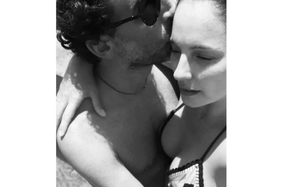 La última imagen de Claudia Bahamón y Simón Brand juntos. Foto: Instagram.