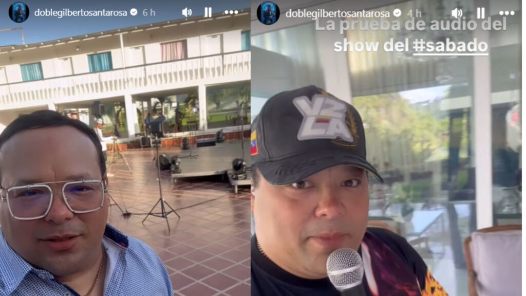 Doble de Gilberto Santa Rosa de'Yo me llamo'