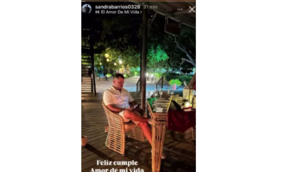 Foto de Sandra Barrios, expareja de Jessi Uribe.