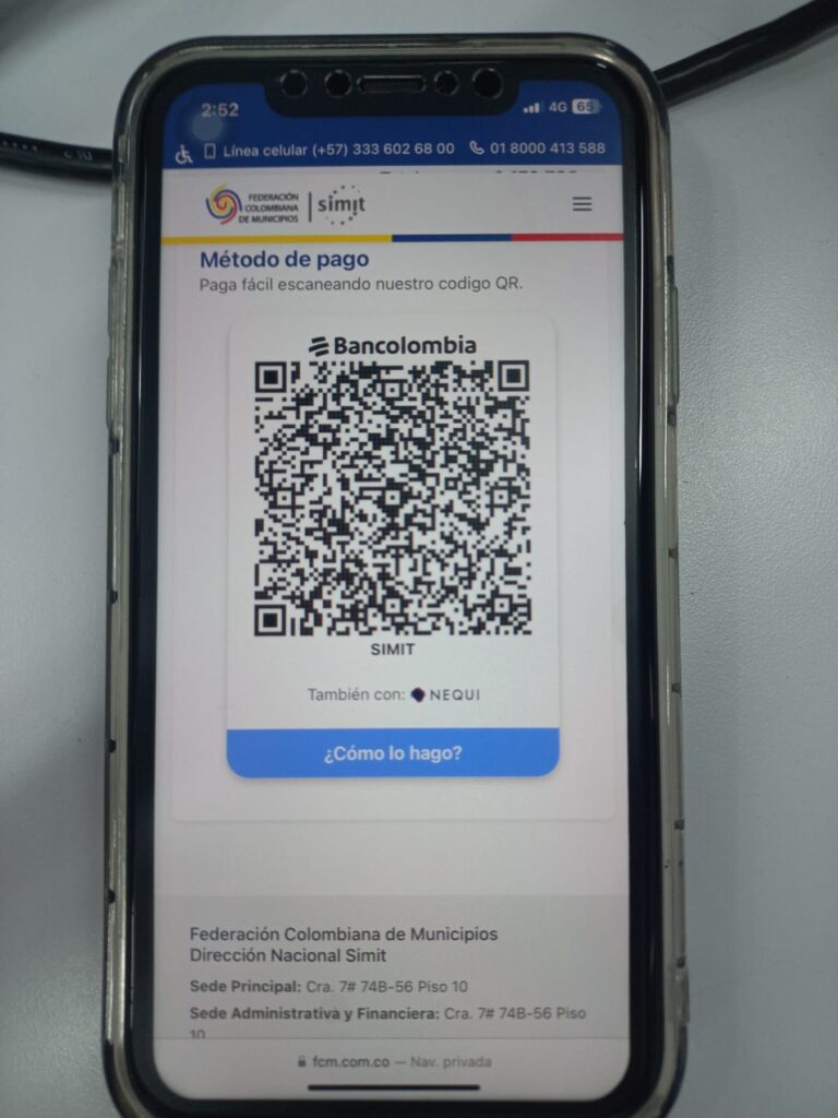 Estafa multas Simit pago / Simit - Fedemunicipios