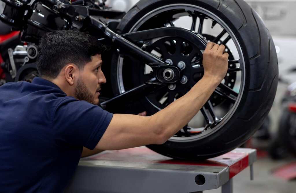 Instalación de llantas