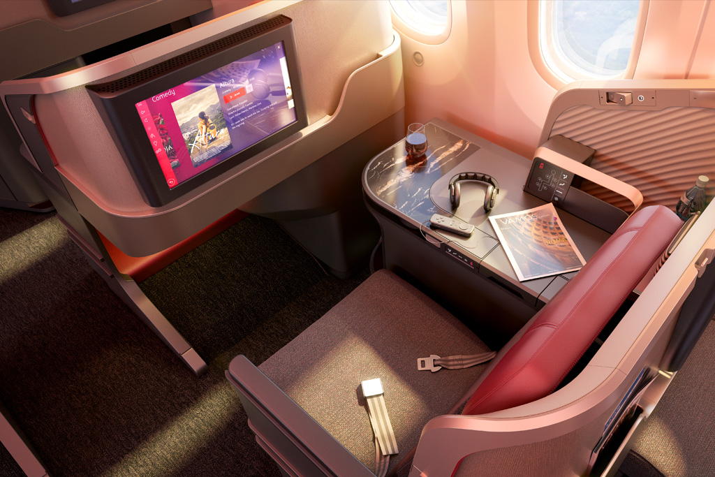 Business Class de Latam / Latam