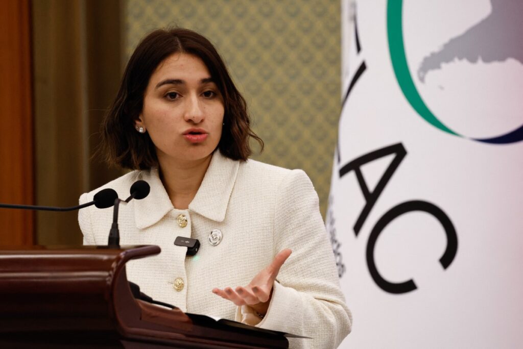 Laura Sarabia, excanciller de Colombia