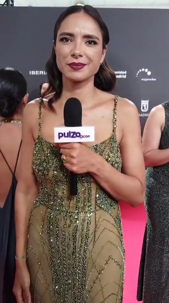 Viña Machado, actriz colombiana, habló con Pulzo en los premios Platino.