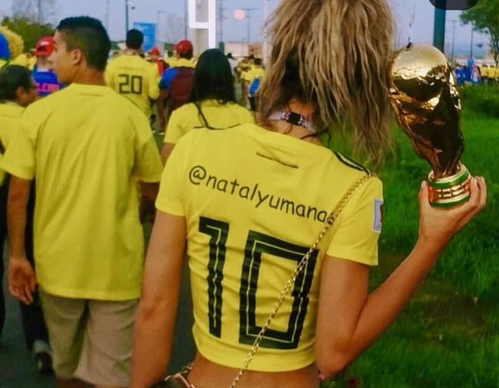 Nataly Umaña, captura de pantalla @Intagram natalyumanaa