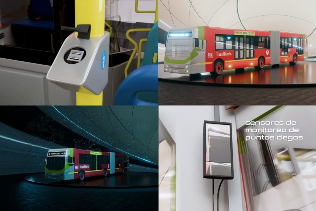 Así lucirán nuevos buses de Transmilenio / Transmilenio