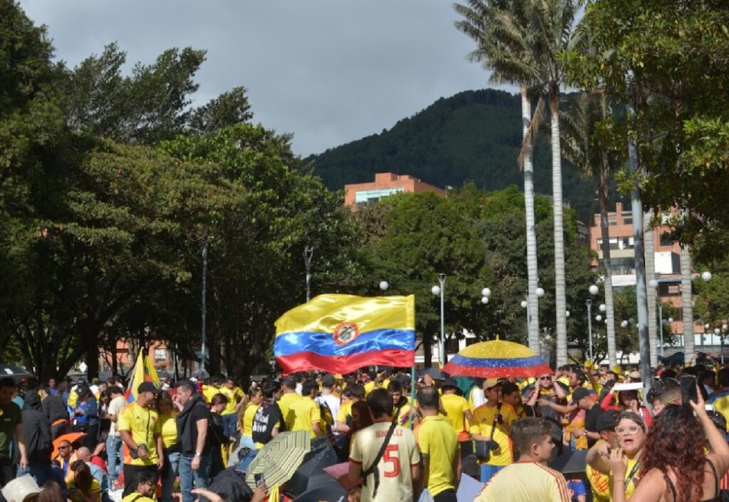 Parque de la 93, en final de Copa América / Pulzo.