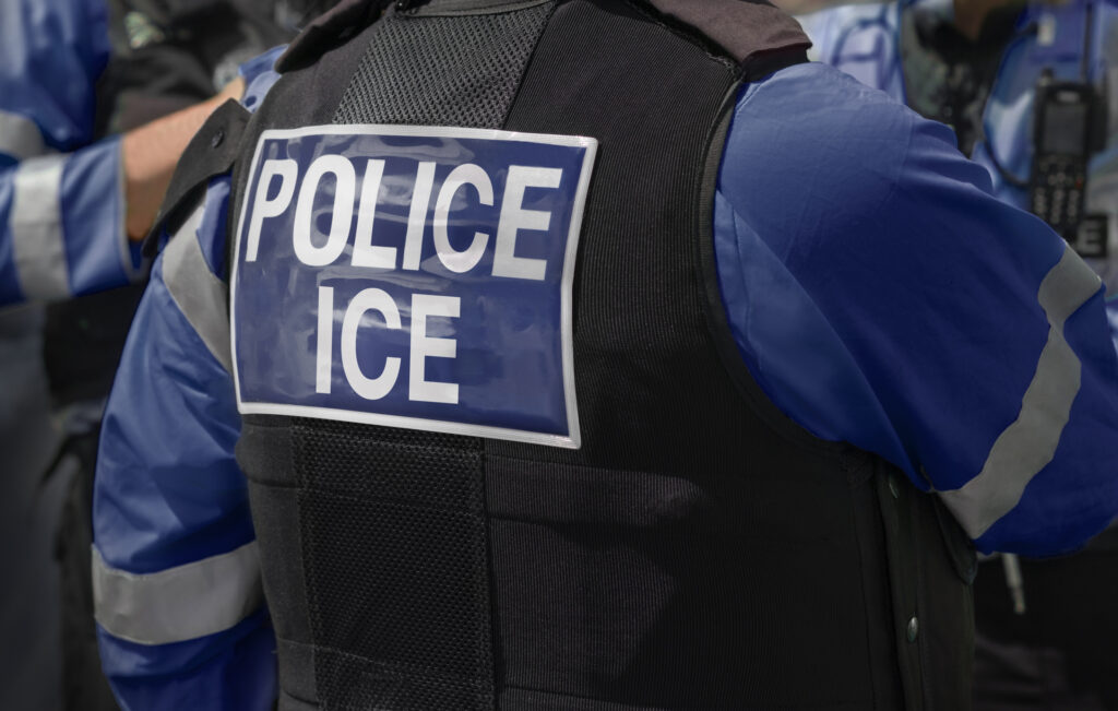 Policía del ICE / Getty Images