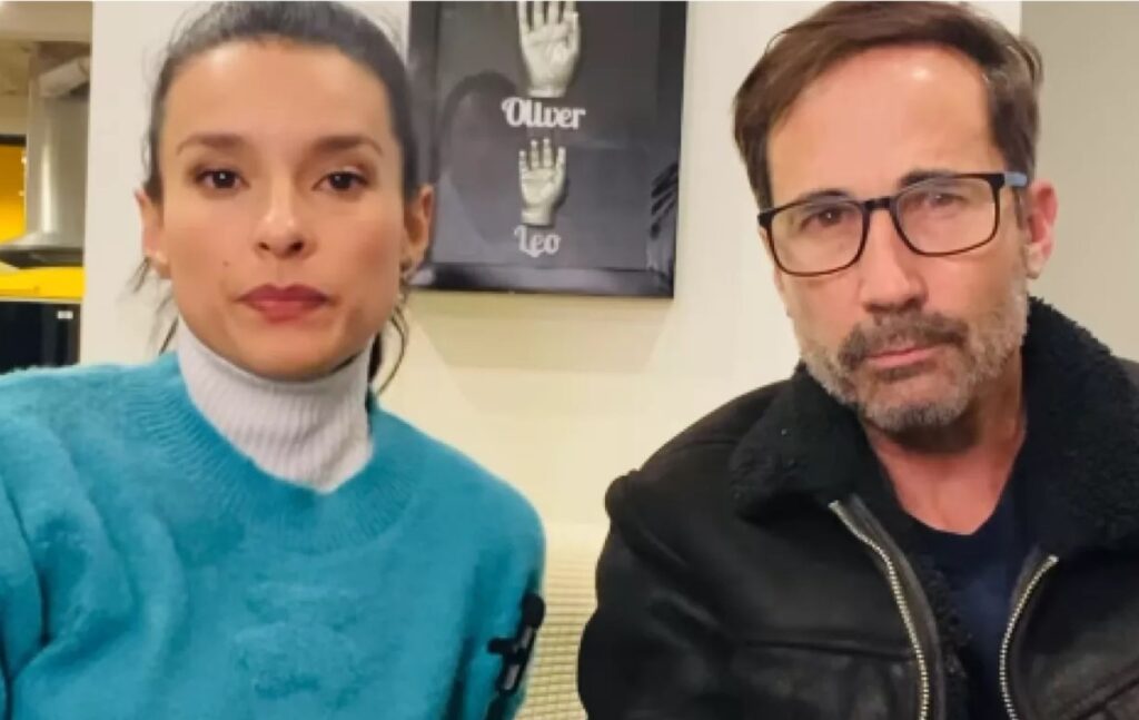 Paola Rey y Juan Carlos Vargas