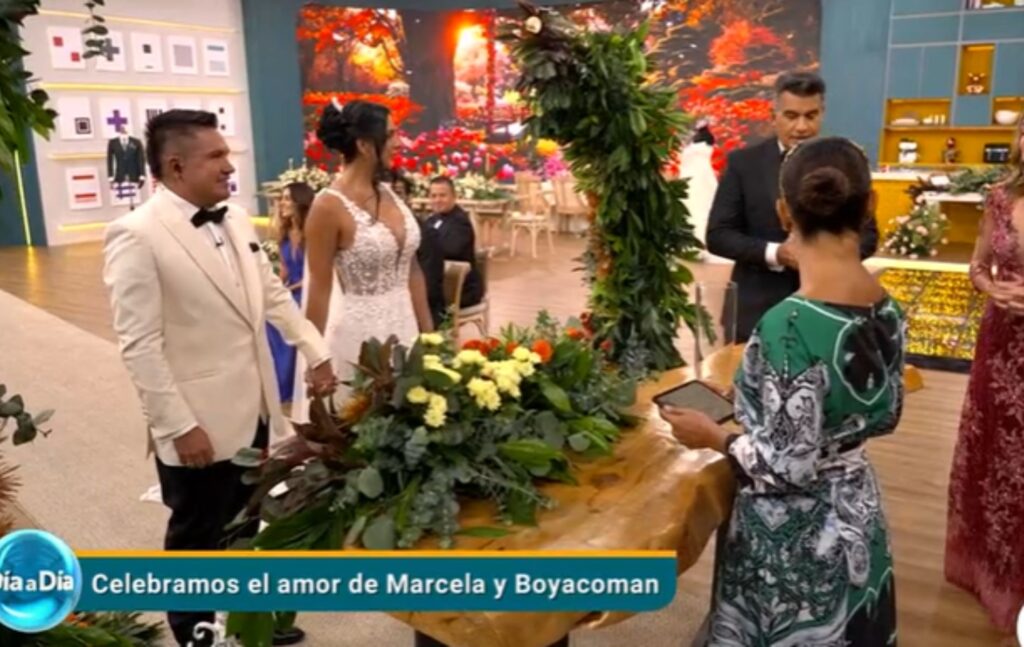 Ceremonia símbolica de Boyacomán.