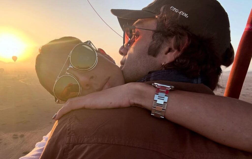 Carla Giraldo y Roberto Asís.