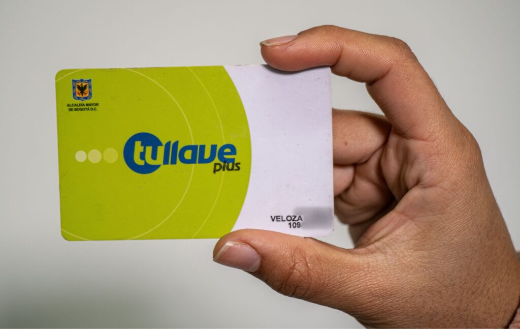 Tarjeta TuLlave de Transmilenio