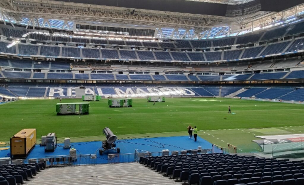 Santiago Bernabéu, estadio del Real Madrid / Sencia